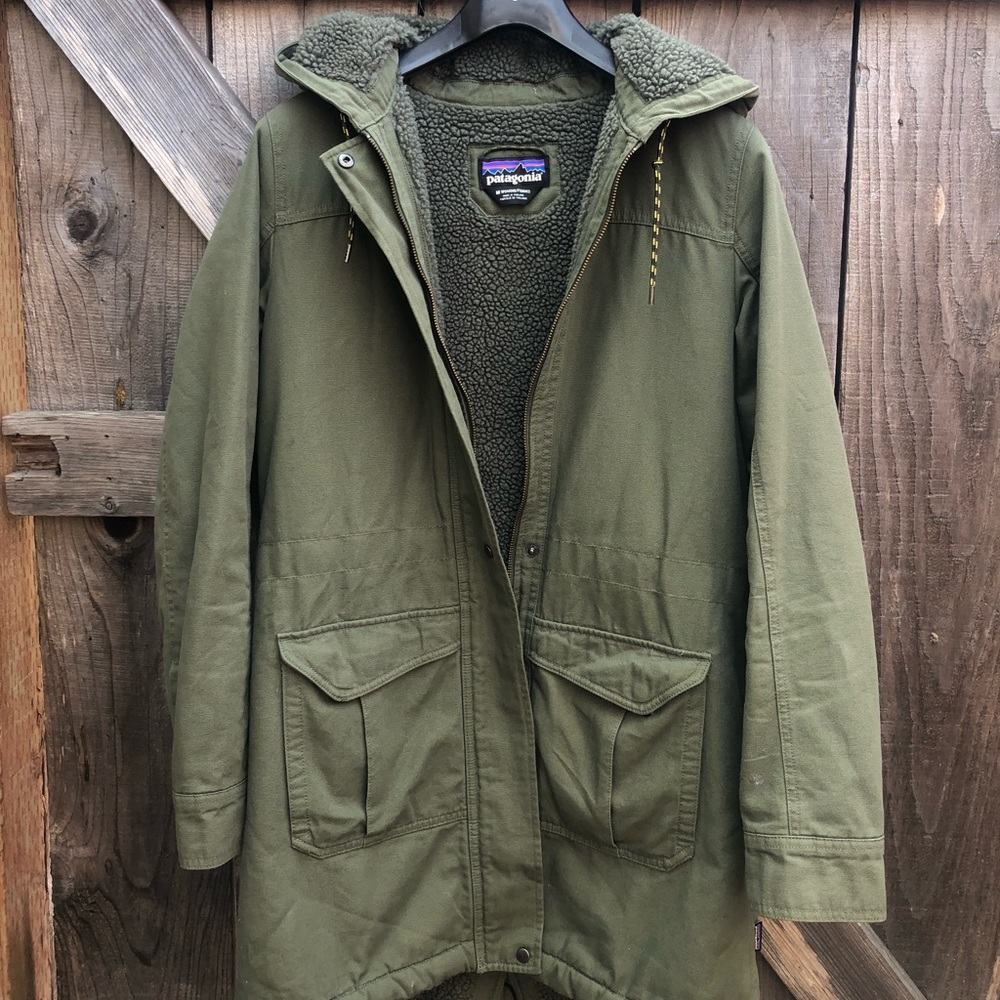 PATAGONIA Insulated Prairie Dawn Jacket // size M// color: army green, olive